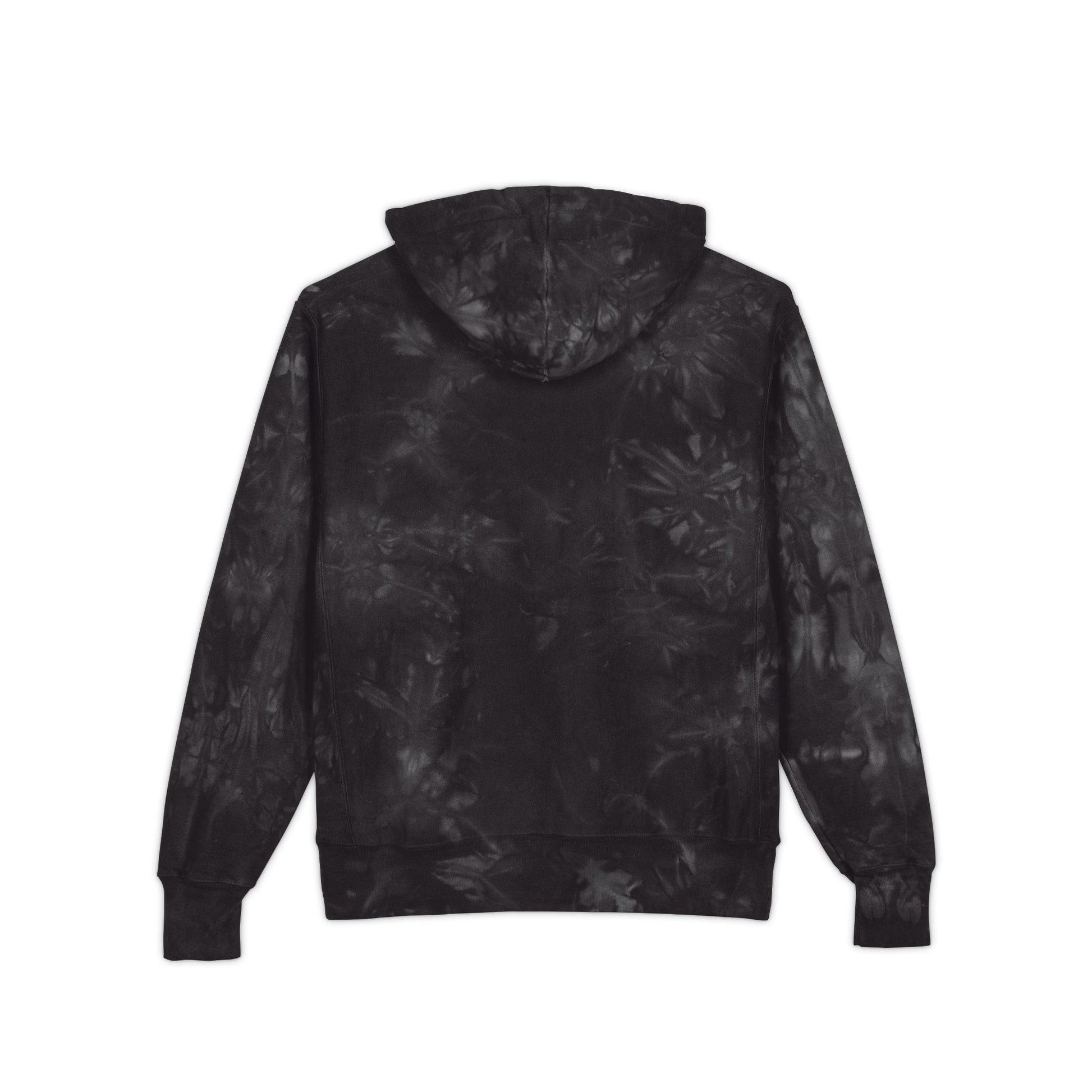 Chic Tie-Dye Unisex Hoodie, Embroidered Fashion Sweatshirt, Cozy Casual Wear, Gift for Him/Her, Perfect for Festivals and Everyday Style