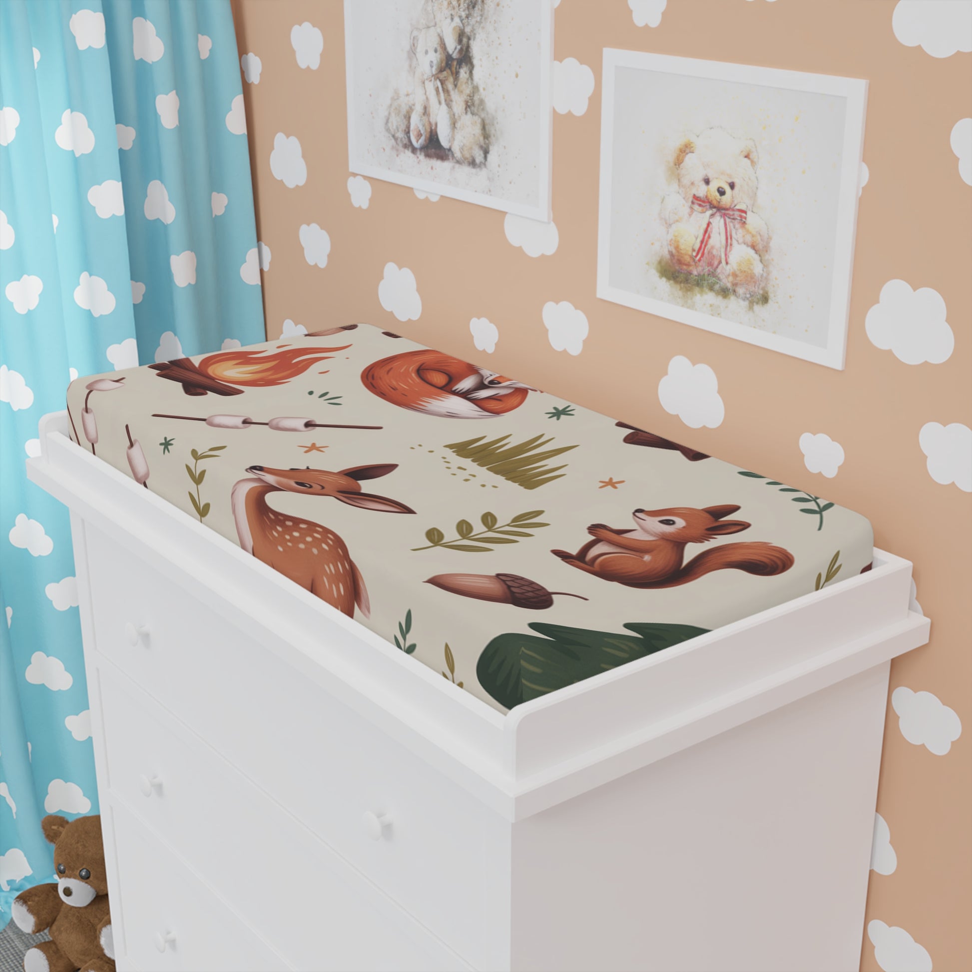 Whimsical Woodland Baby Changing Pad Cover | Perfect for Nursery Decor, Baby Shower Gift, Gender Neutral, Eco-Friendly, Adorable [...]