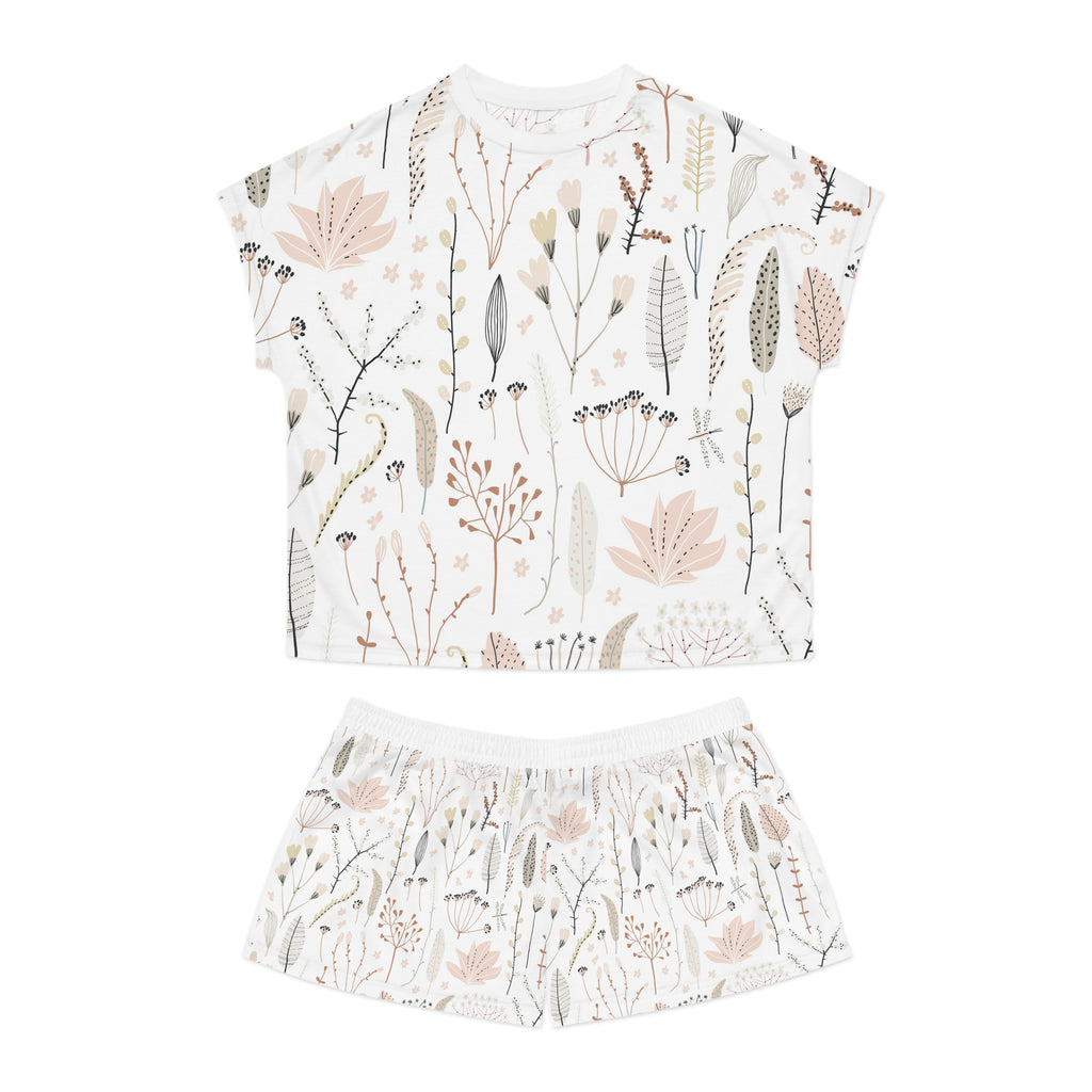Floral Women's Pajama Set - Comfy Sleepwear, Cute Loungewear, Perfect for Summer Nights, Gift for Her, Relaxing Home Outfit