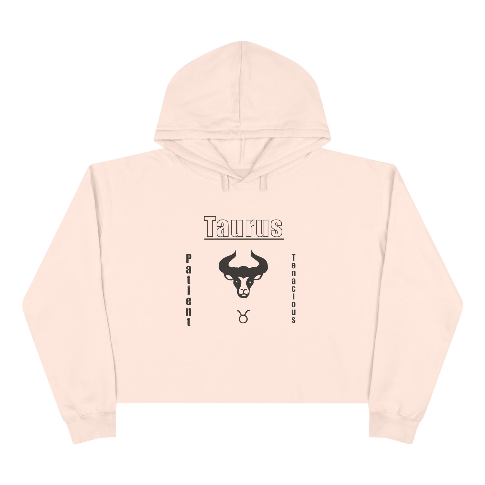 Taurus Zodiac Crop Hoodie, Astrology Sweater, Gift for Taurus, Trendy Crop Top, Birthday Present, Zodiac Apparel
