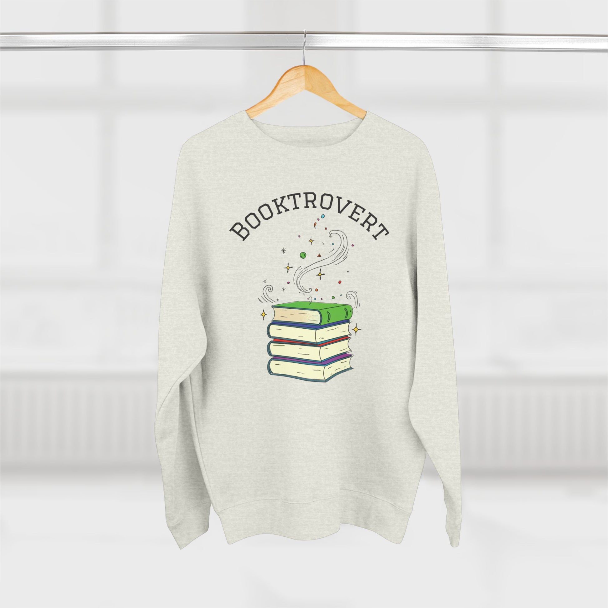 Booktrovert Crewneck Sweatshirt – Cozy Comfort for Quiet Readers