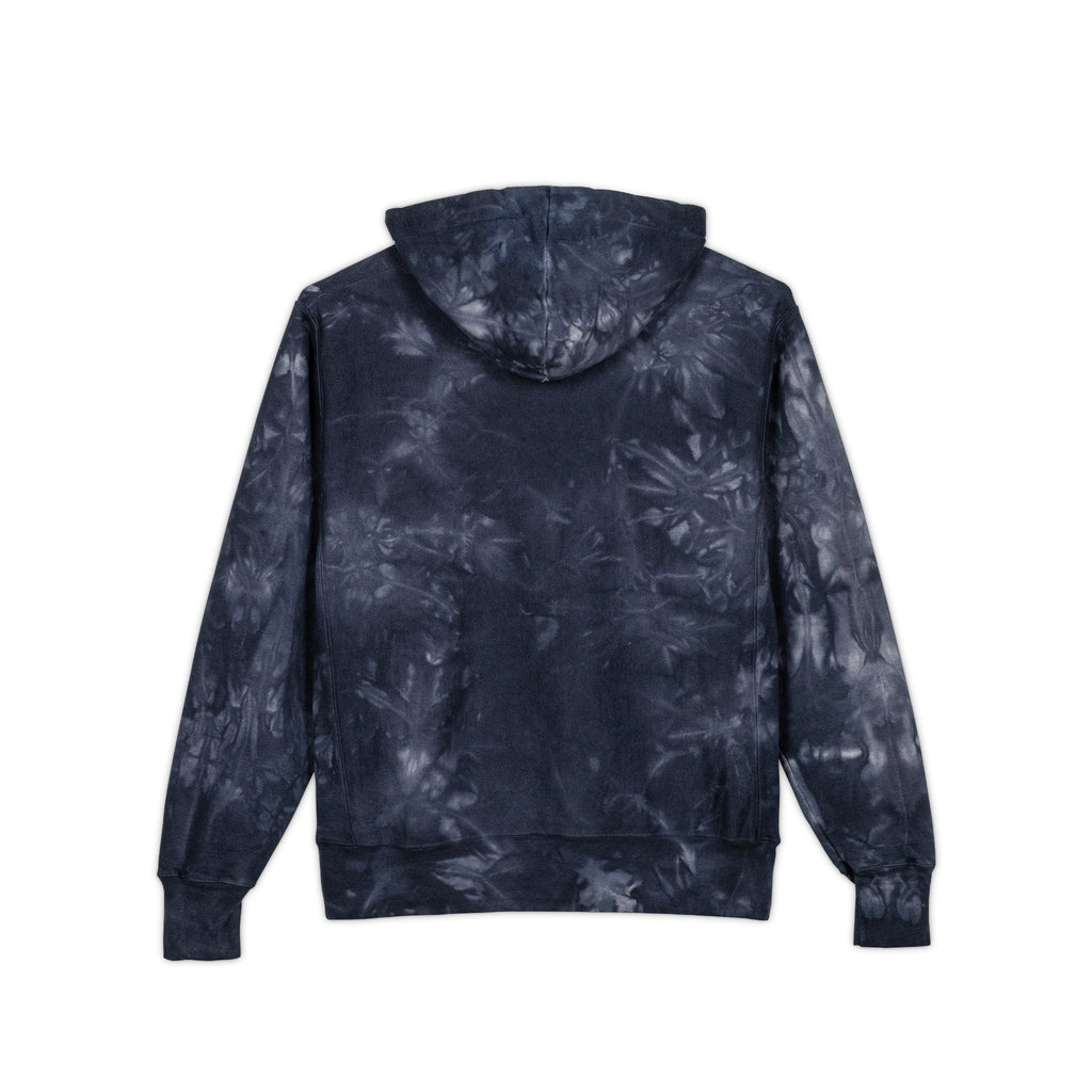 Chic Tie-Dye Unisex Hoodie, Embroidered Fashion Sweatshirt, Cozy Casual Wear, Gift for Him/Her, Perfect for Festivals and Everyday Style