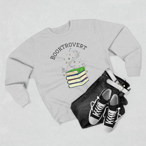 Booktrovert Crewneck Sweatshirt – Cozy Comfort for Quiet Readers