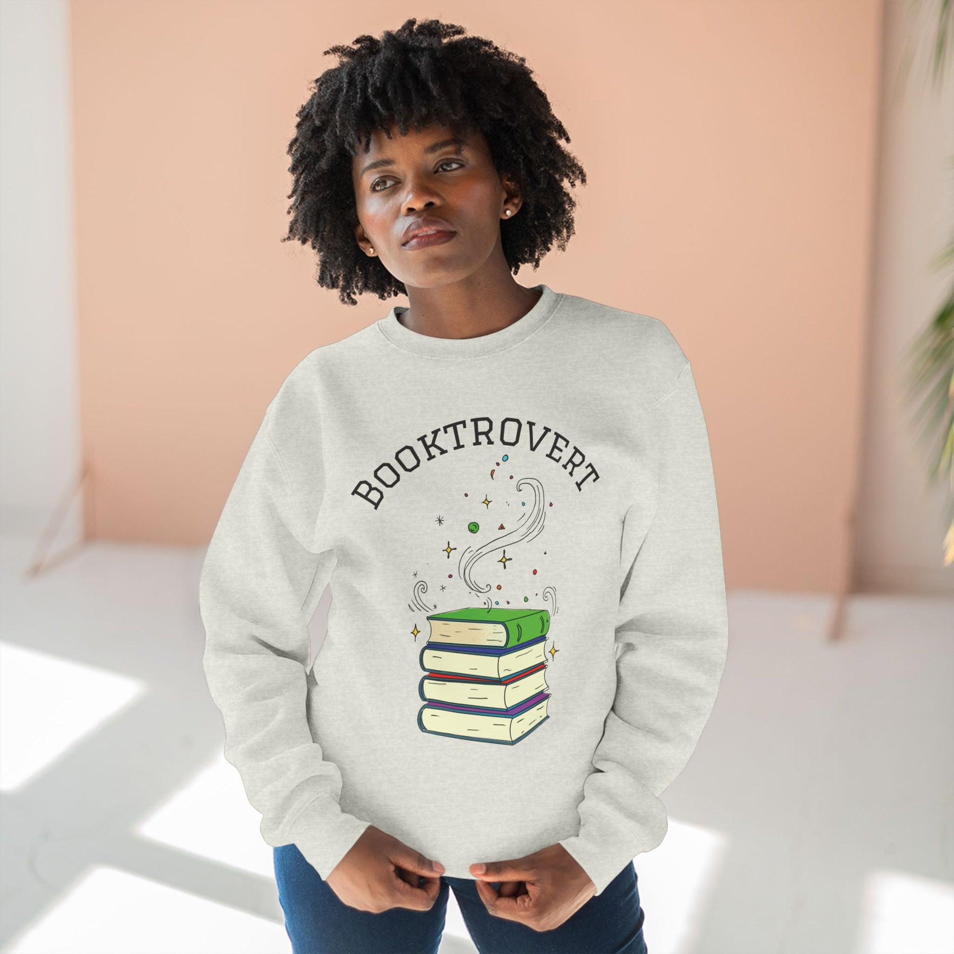 Booktrovert Crewneck Sweatshirt – Cozy Comfort for Quiet Readers