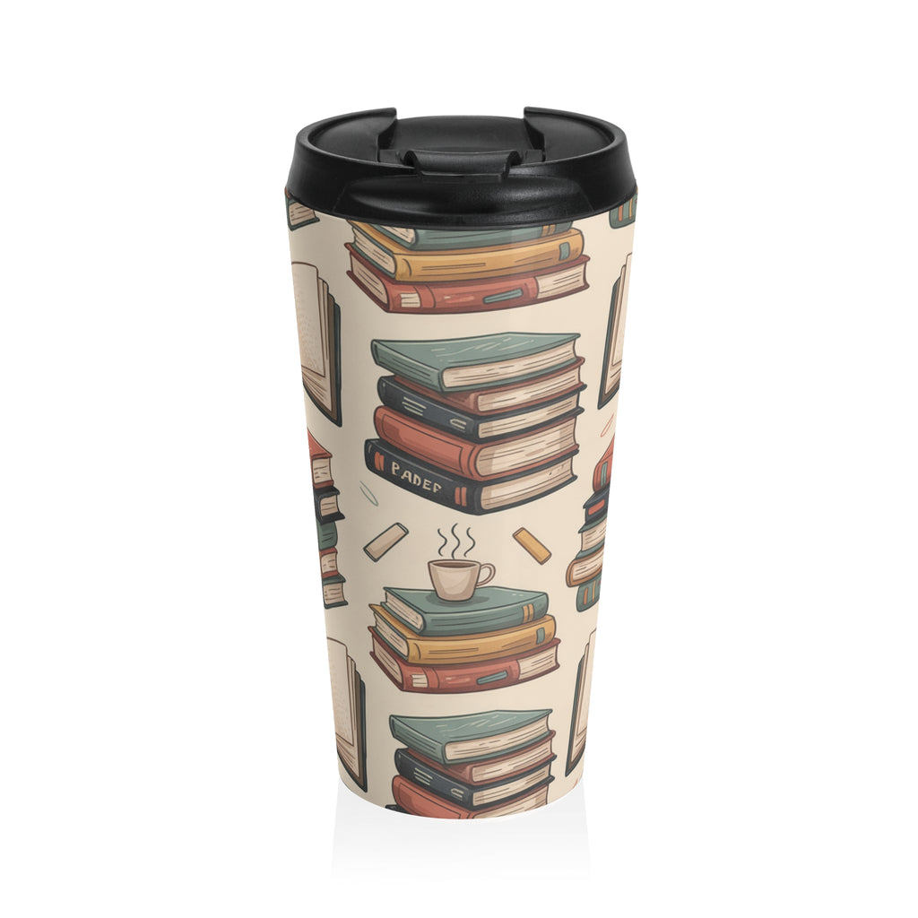 Literary Themed Travel Mug - Perfect for Book Lovers