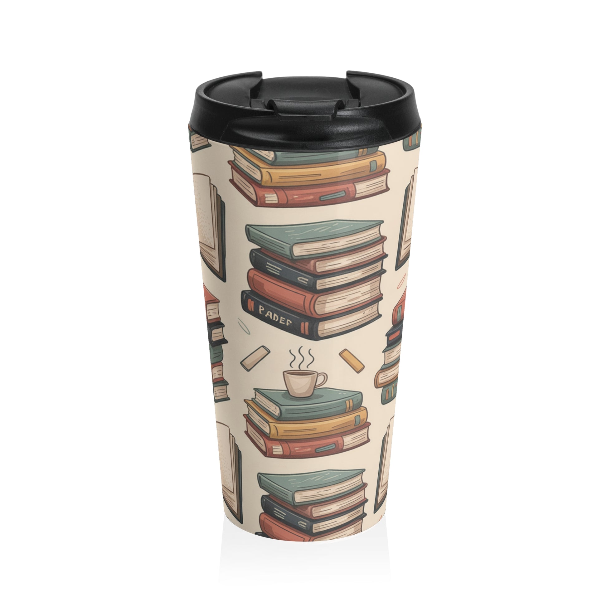 Literary Themed Travel Mug - Perfect for Book Lovers