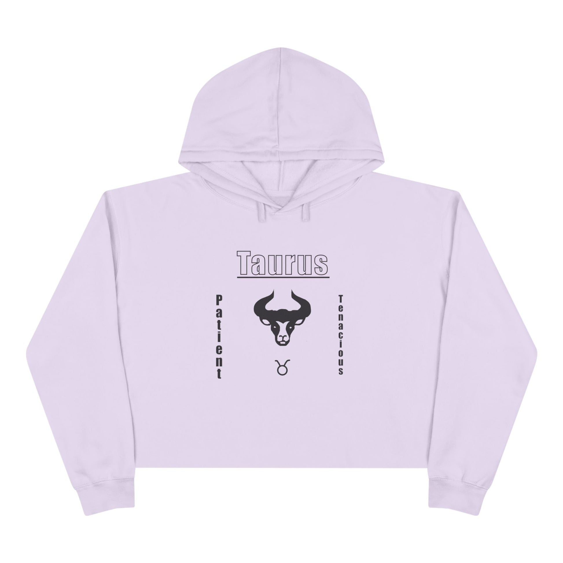 Taurus Zodiac Crop Hoodie, Astrology Sweater, Gift for Taurus, Trendy Crop Top, Birthday Present, Zodiac Apparel